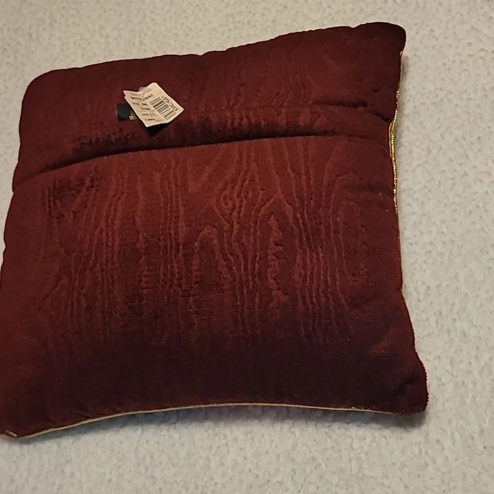 Vintage burgundy red